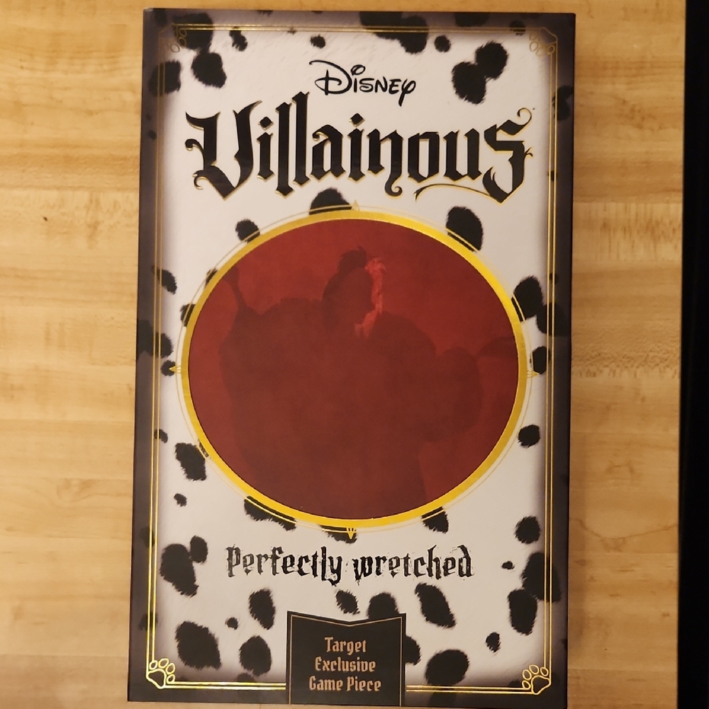 Disney Villainous Perfectly Wretched - Red, Black, and White Edition